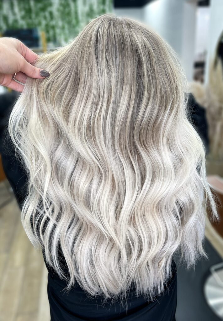 After Hair Blonding