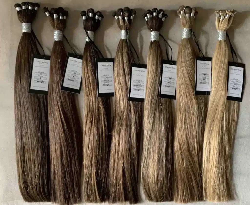 Covet and Mane hair extensions