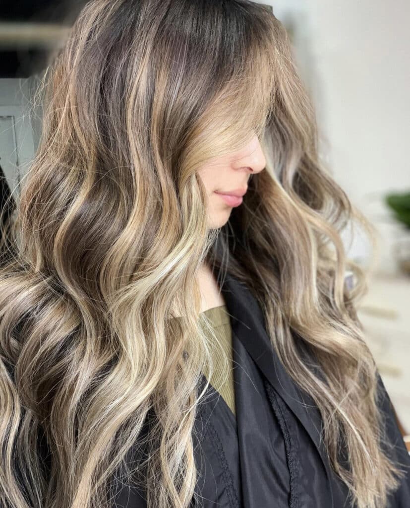 Hair after coloring